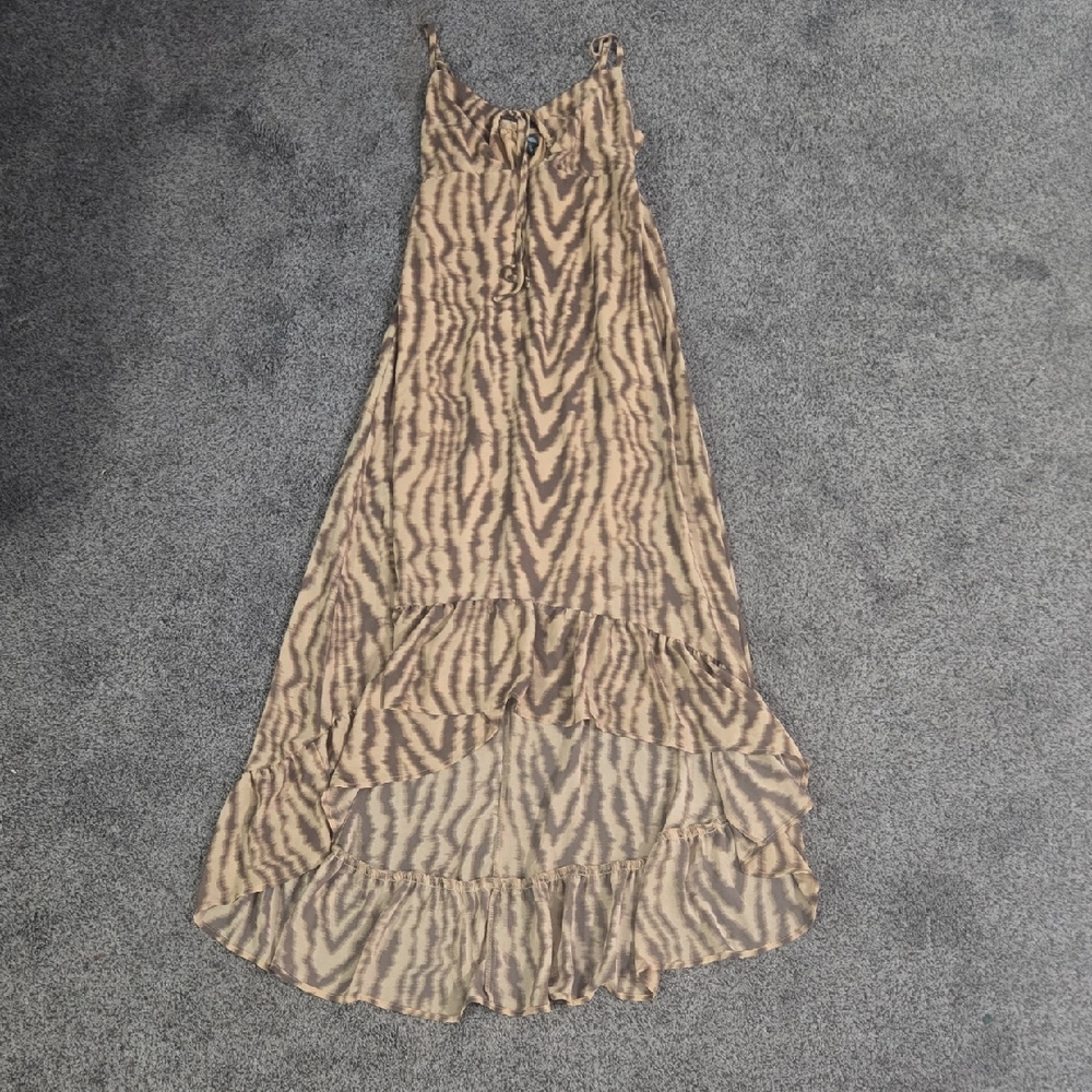 Wild Fable High Low Zebra Print Dress